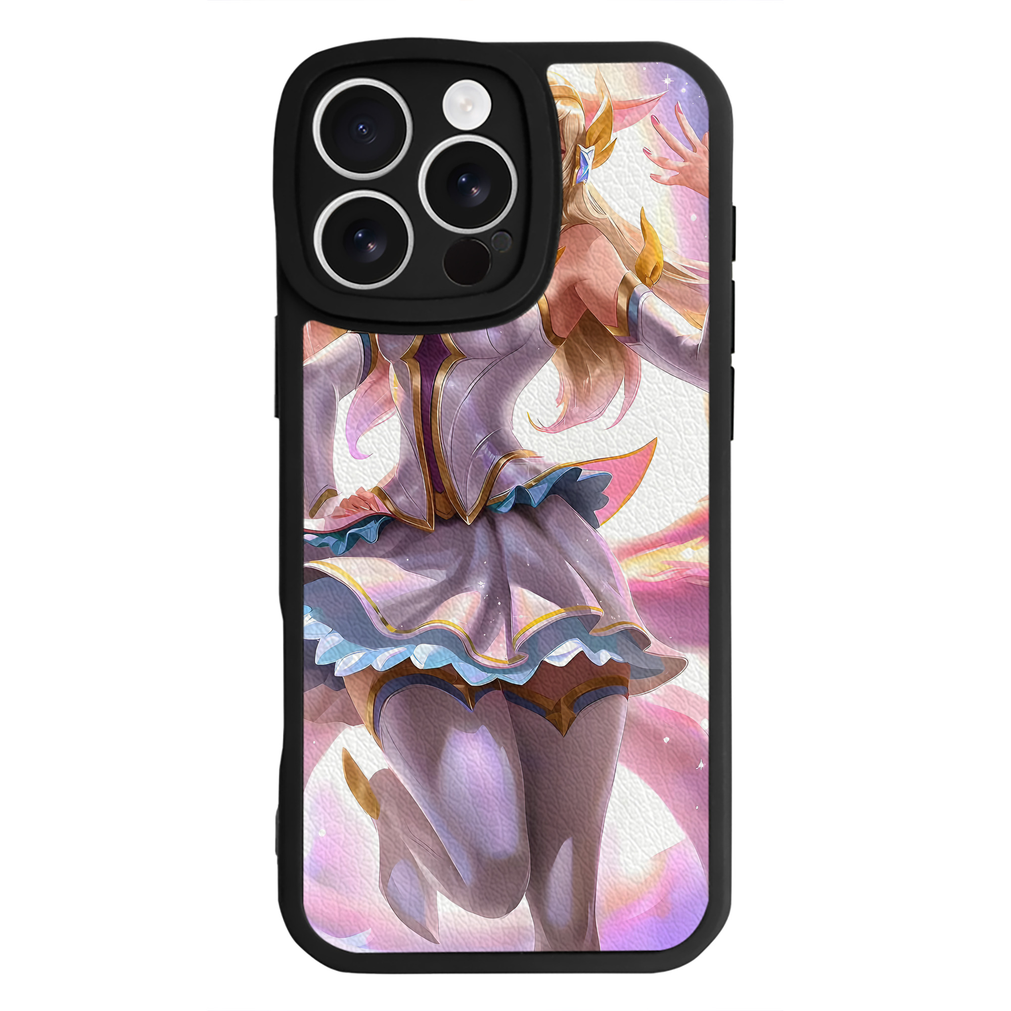 リーグ・オブ・レジェンド League of Legends LOL 【iPhone 16シリーズ対応】シリコンスマホケース（レザー調） 材質：シリコン